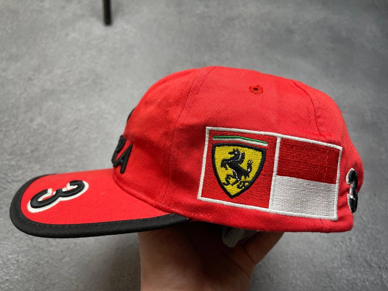 Ferrari Vintage Ferrari F1 Michael Schumacher Dekra Cap Hat Size ONE SIZE - 3 Thumbnail