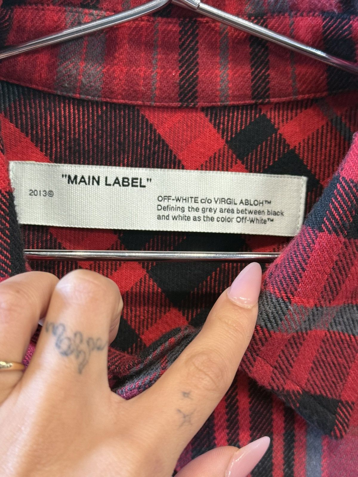 Off-White OFF WHITE FANEL SIZE L Size US L / EU 52-54 / 3 - 5 Thumbnail