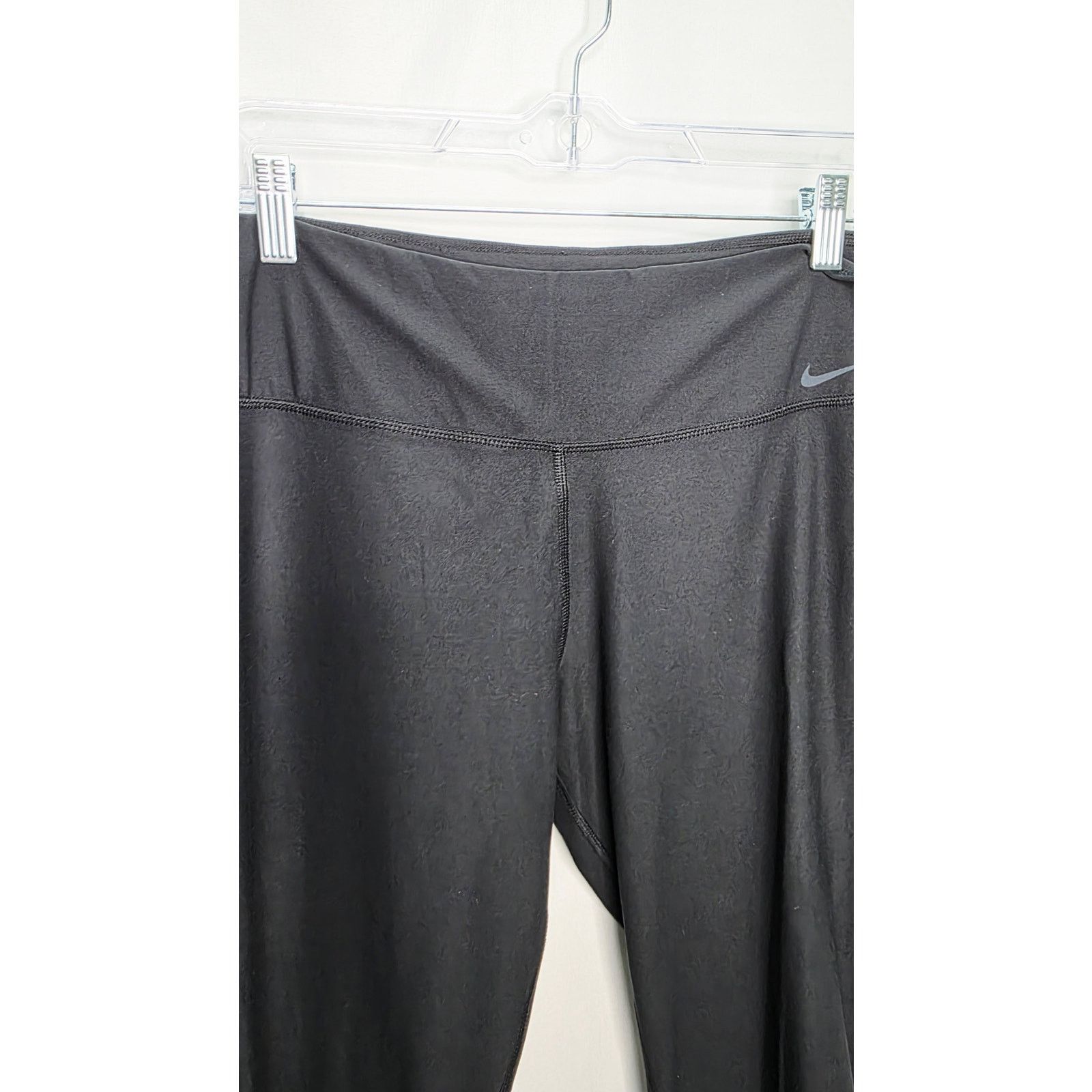 Nike Nike Black Dri Fit High Rise Leggings Athletic Size XL Size 34" / US 12 / IT 48 - 4 Thumbnail