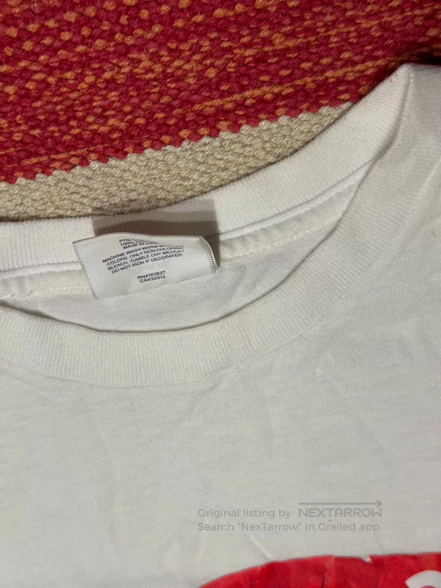CDG by Comme des Garcons supreme cdg collaboration white box tee. Size US M / EU 48-50 / 2 - 3 Thumbnail