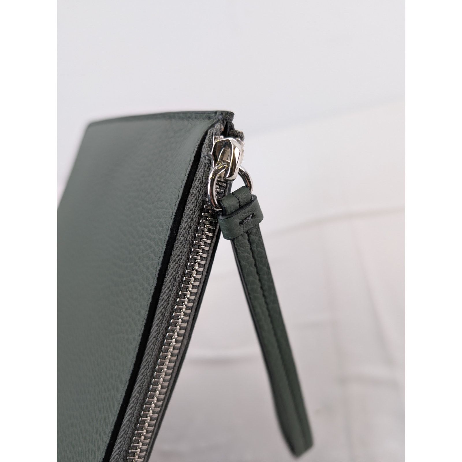 Maison Margiela o1rshd1 Size: OS / Four Stitches Leather Pouch Wallet Green Size ONE SIZE - 12 Thumbnail