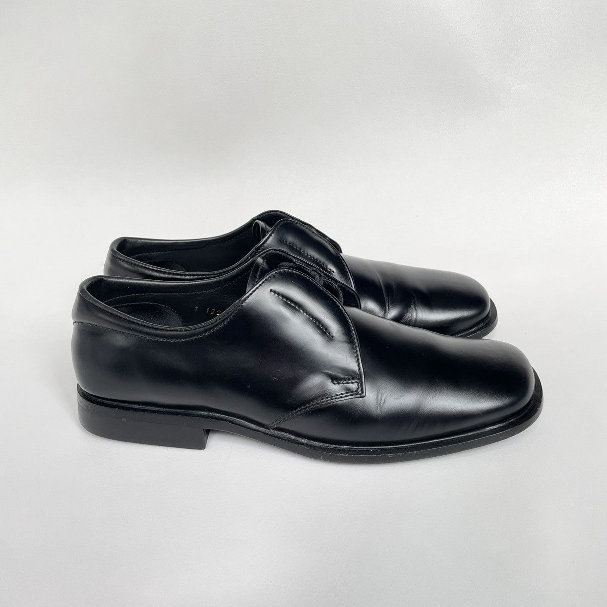 Prada Square Toe Oxfords - Lucky Vintage