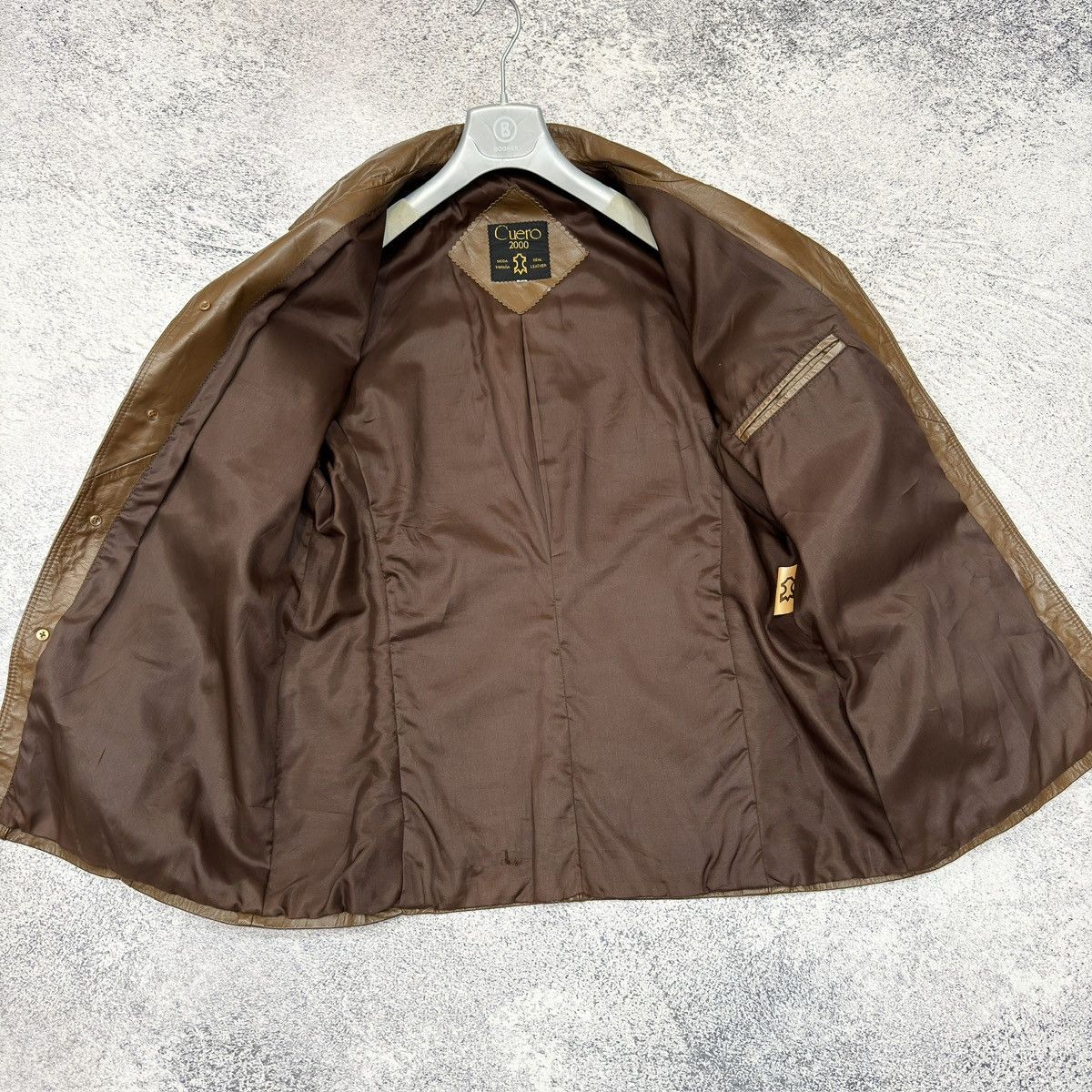 Vintage Vintage Mens Brown Leather Jacket M size Size US M / EU 48-50 / 2 - 9 Thumbnail