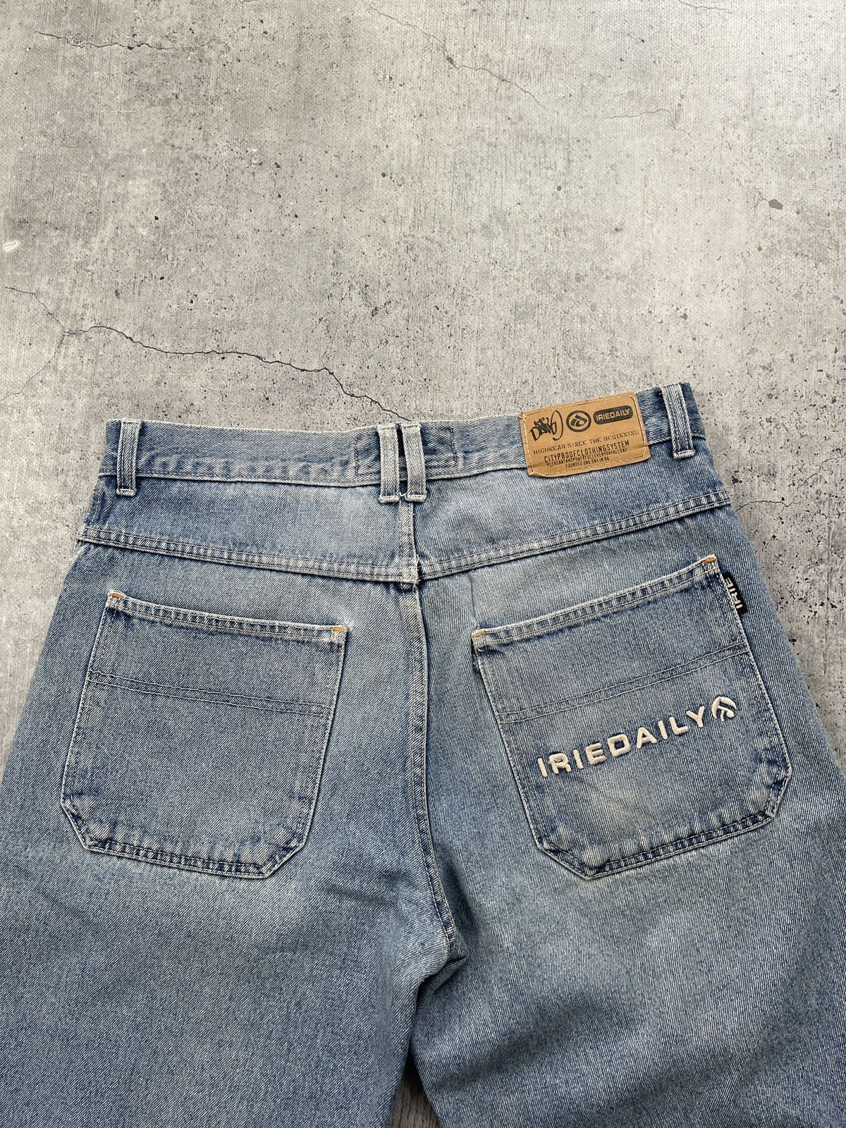 Phat Farm × Vintage Vintage Y2K Baggy Jeans Shorts🔥 Size US 36 / EU 52 - 5 Thumbnail