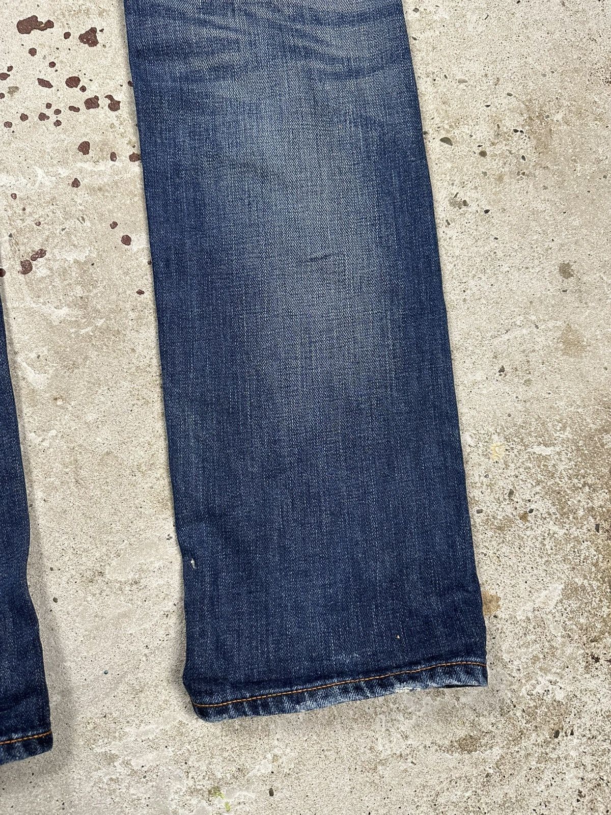 Adidas RARE Adidas Conductor Washed Navy Denim Pants Jeans y2k Size US 29 - 13 Thumbnail