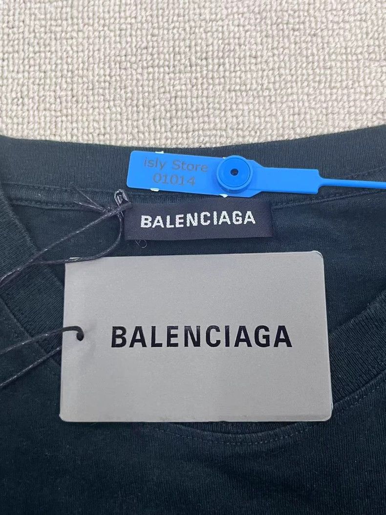 Balenciaga Balenciaga Monogrammed crewneck casual short sleeve T-shir Size US M / EU 48-50 / 2 - 5 Thumbnail