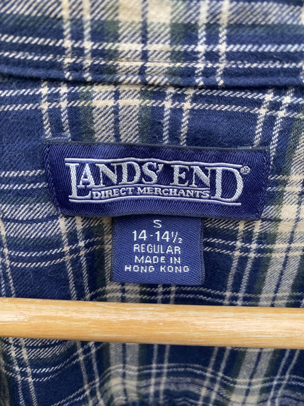 Lands' End Vintage Lands’End long sleeve denim shirts Size US S / EU 44-46 / 1 - 5 Thumbnail