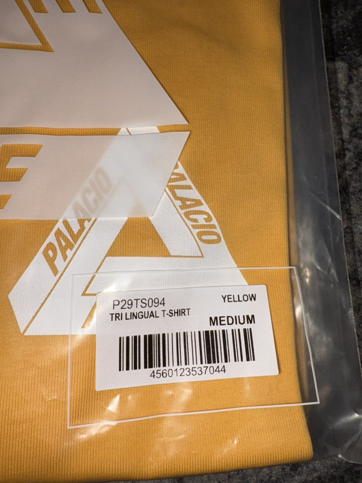 Palace Palace Spanish Tri Lingual T-Shirt Yellow Size US M / EU 48-50 / 2 - 4 Thumbnail