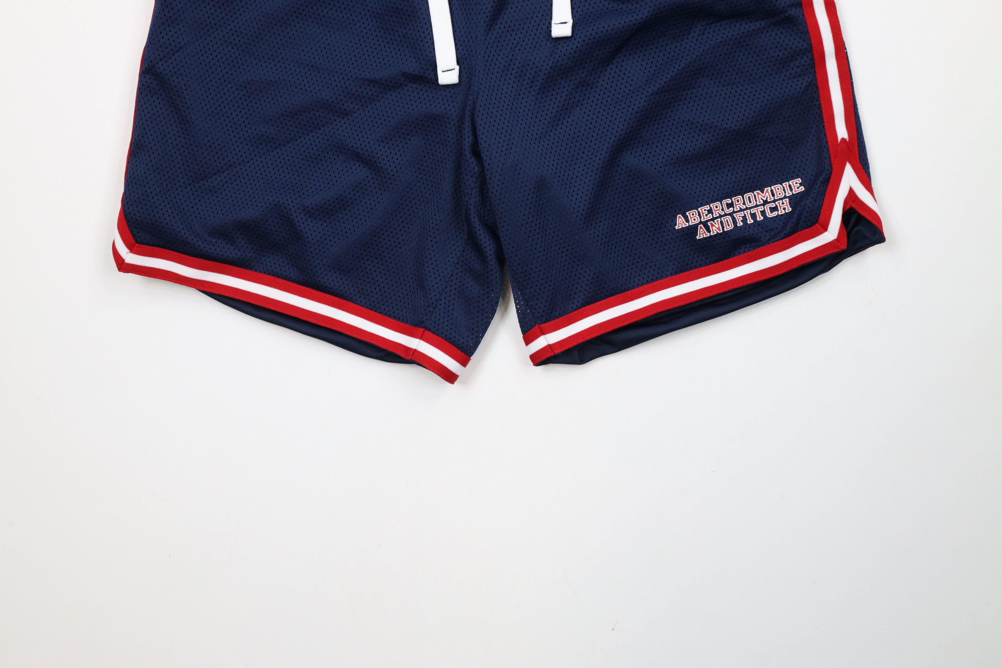 Abercrombie & Fitch × Vintage Vintage 90s Y2K Abercrombie & Fitch Mesh Basketball Shorts Size US 30 / EU 46 - 4 Thumbnail