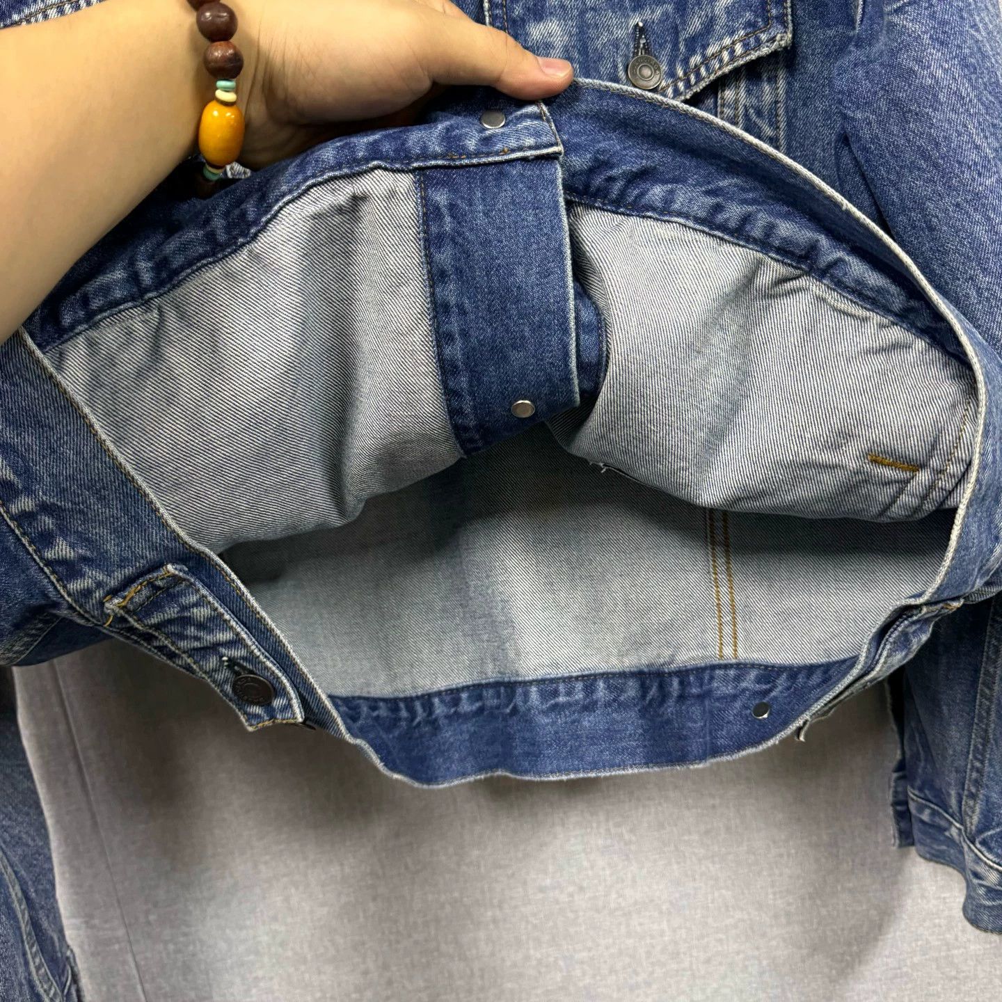 Balenciaga balenciaga denim jackets Size XXS / US 00 / IT 34 - 5 Thumbnail