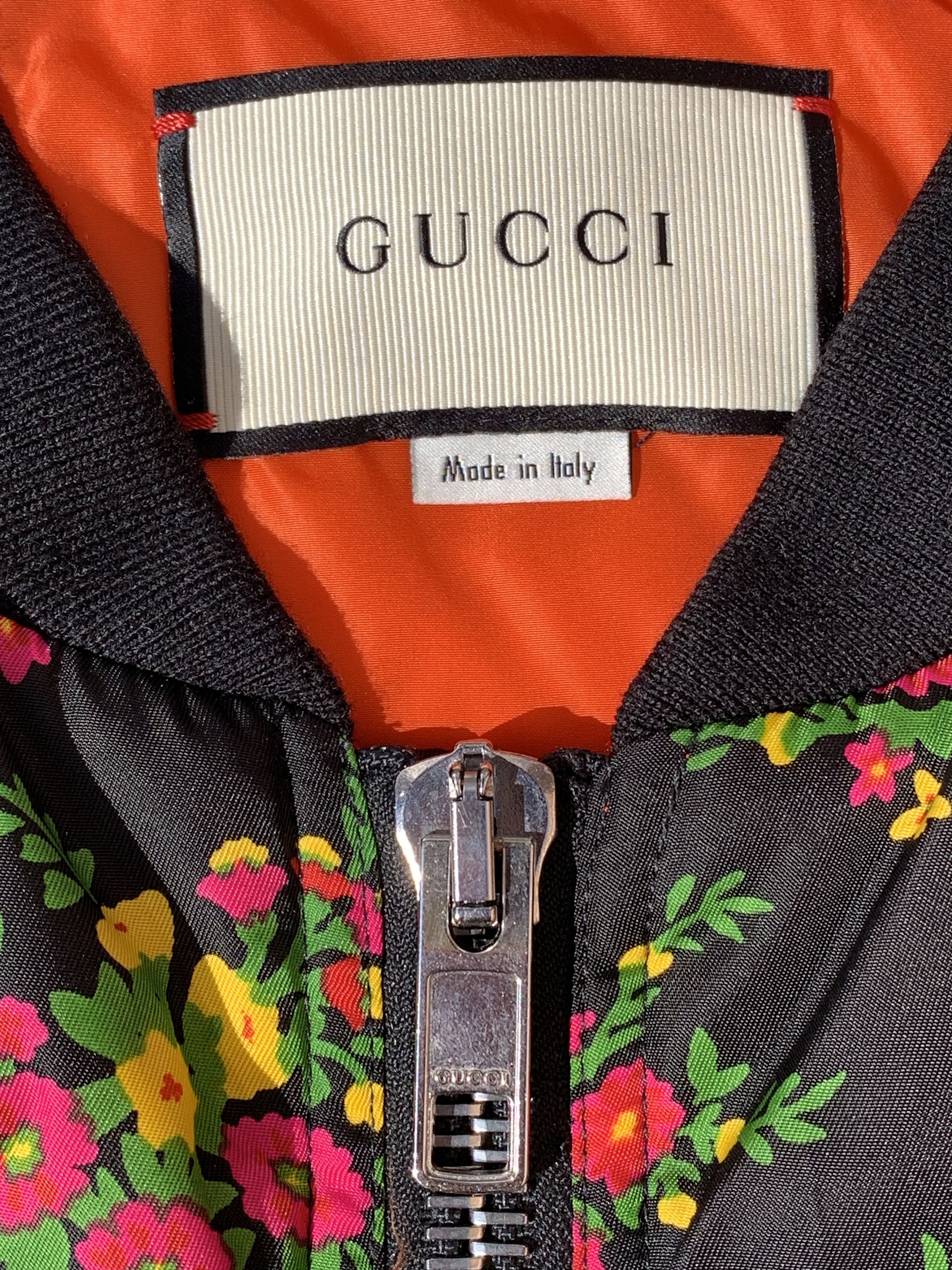 Gucci Gucci Runway Floral Bouquet Bomber Jacket Size 46 Size US S / EU 44-46 / 1 - 4 Thumbnail