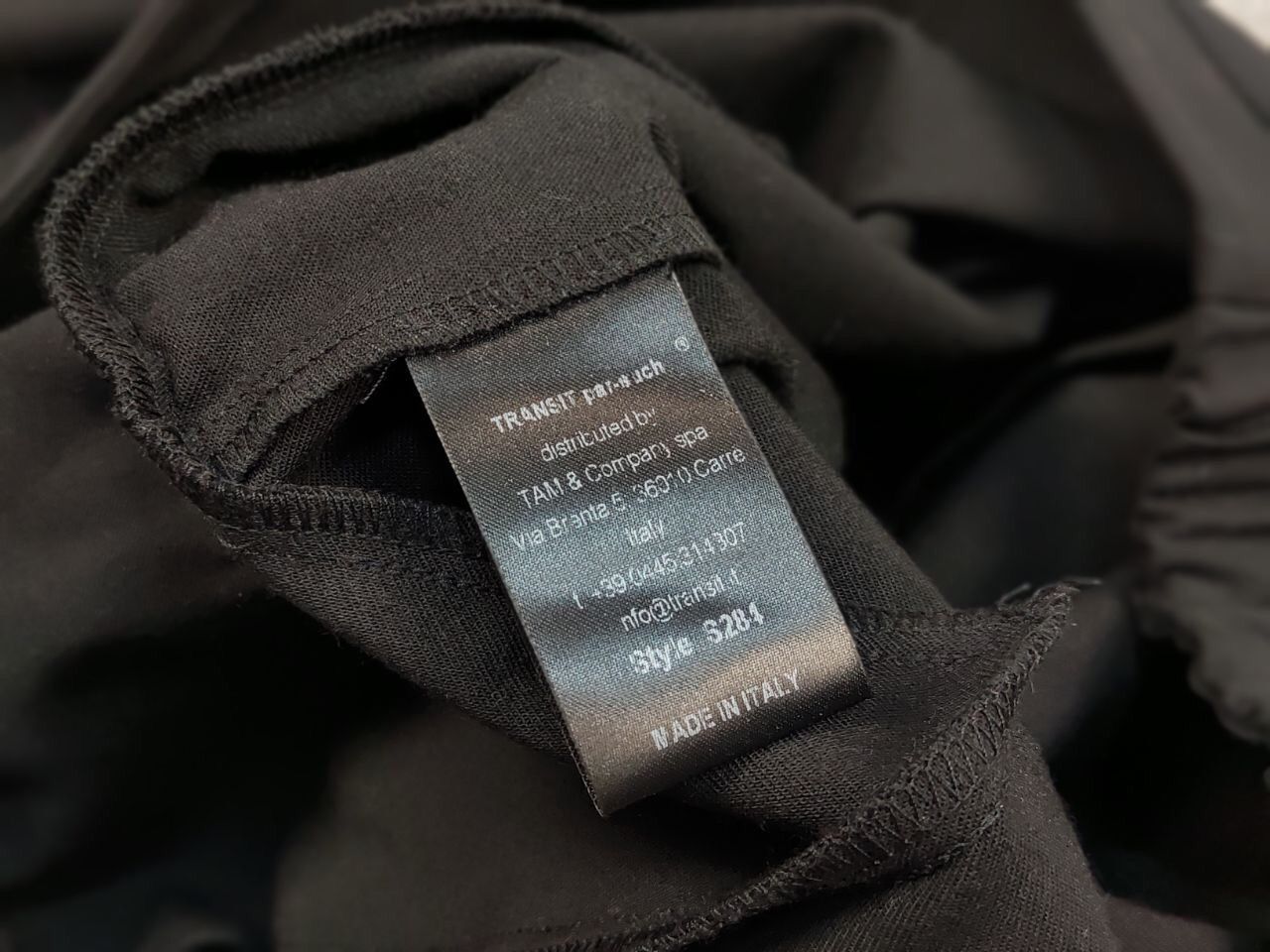 Transit Transit Par Such Design Tailored Trousers Baggy Black Pants Size 32" / US 10 / IT 46 - 16 Thumbnail