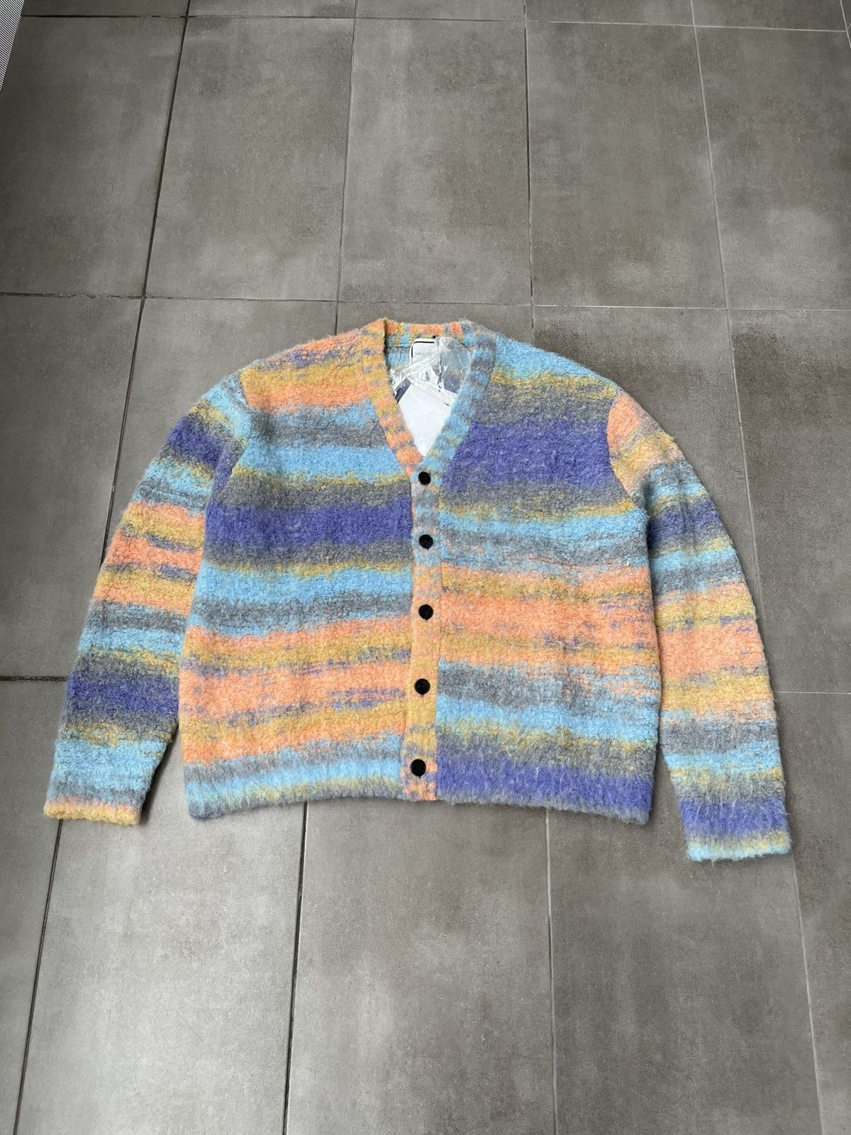 !DS! SS23 Wooyoungmi Multicolor Alpaca Cardigan