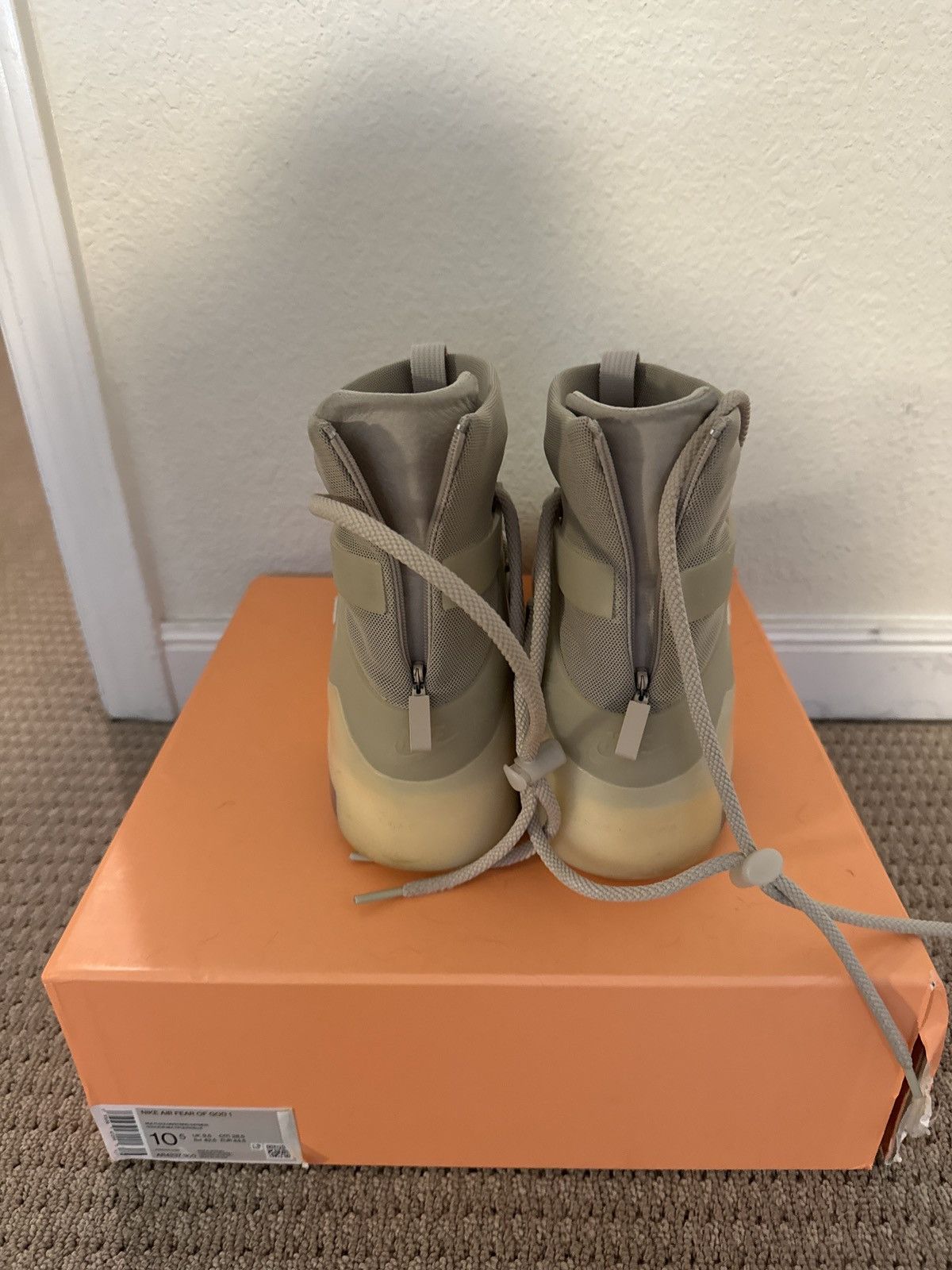Fear of God × Nike Nike Air Fear of God 1 Size US 10.5 / EU 43-44 - 4 Thumbnail