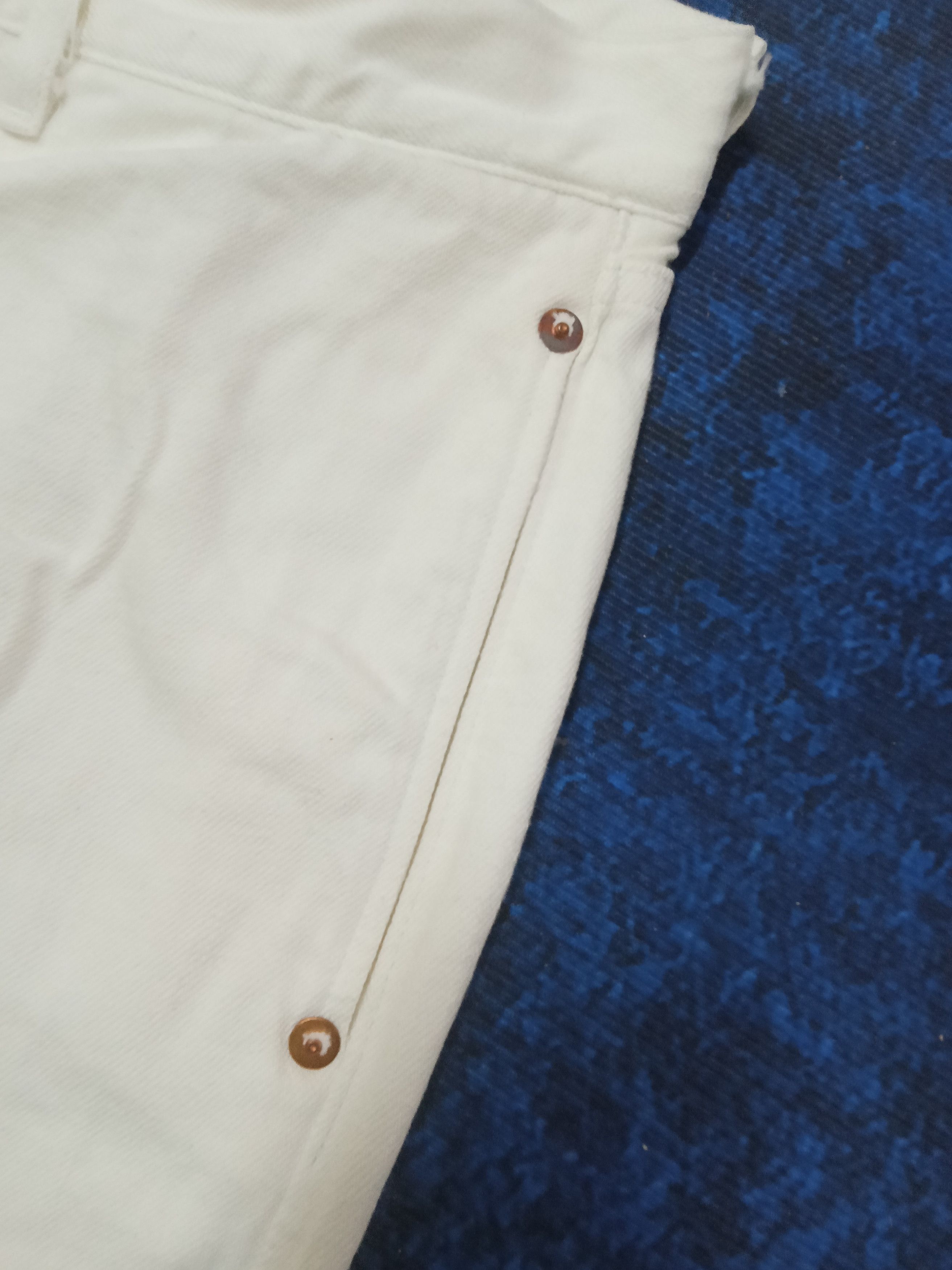 Japanese Brand Joswick New York Pleated Redline Selvedge Baggy Pants Size US 34 / EU 50 - 12 Thumbnail