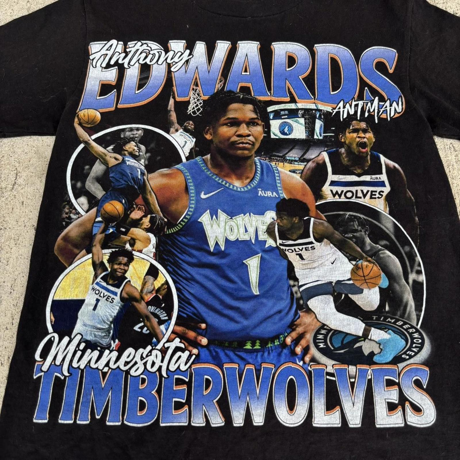 Other Anthony Edwards Minnesota Timberwolves Graphic Rap Tee Size US S / EU 44-46 / 1 - 3 Thumbnail