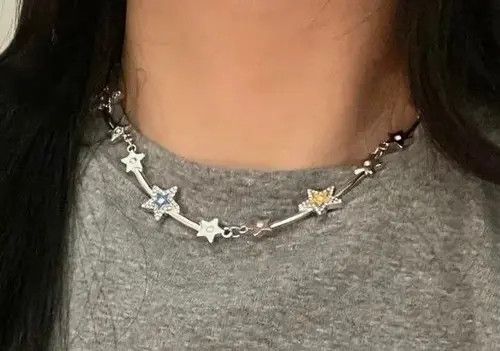 Other Five-pointed Colour Star Necklace Size ONE SIZE - 3 Thumbnail