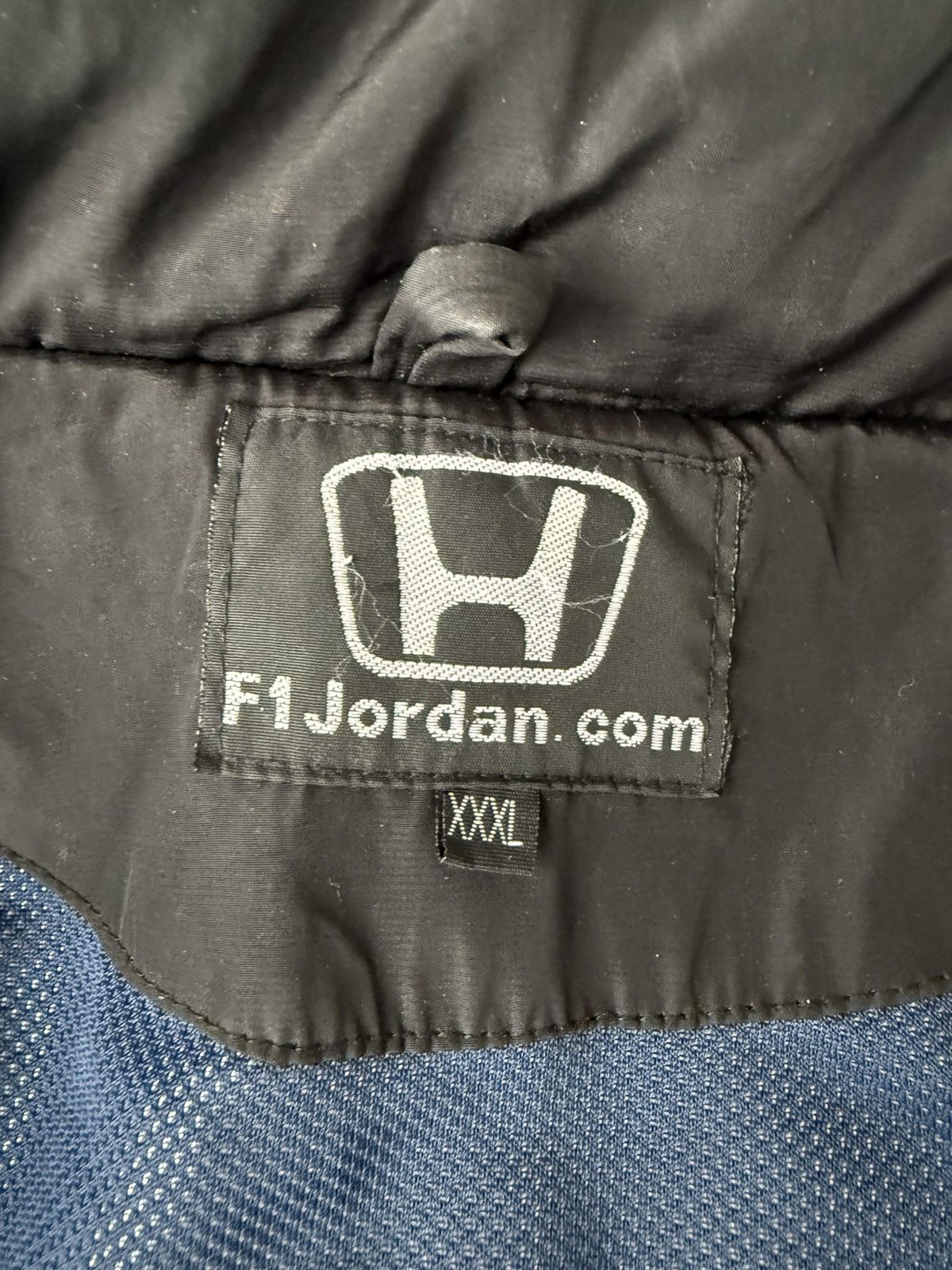Honda Vintage Honda Puffer Winter Jacket Y2K Racing Size US XL / EU 56 / 4 - 10 Thumbnail