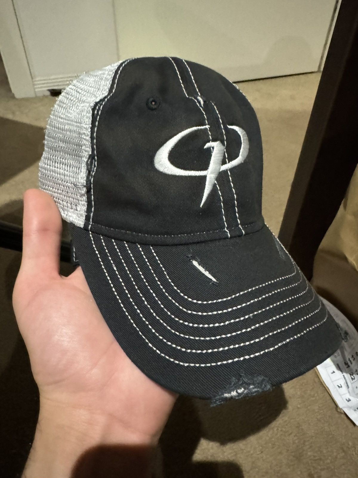 Other Greg Plitt dirty wash trucker hat Size ONE SIZE - 2 Thumbnail