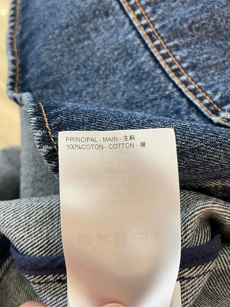 Louis Vuitton Louis Vuitton New Blue Denim Short Sleeves with Full logo s Size US XL / EU 56 / 4 - 6 Thumbnail