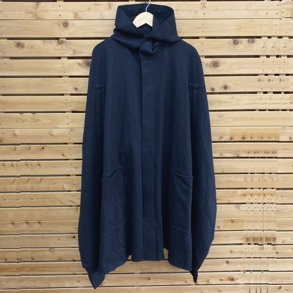 S'YTE Yohji Yamamoto Wool Poncho Coat Cardigan