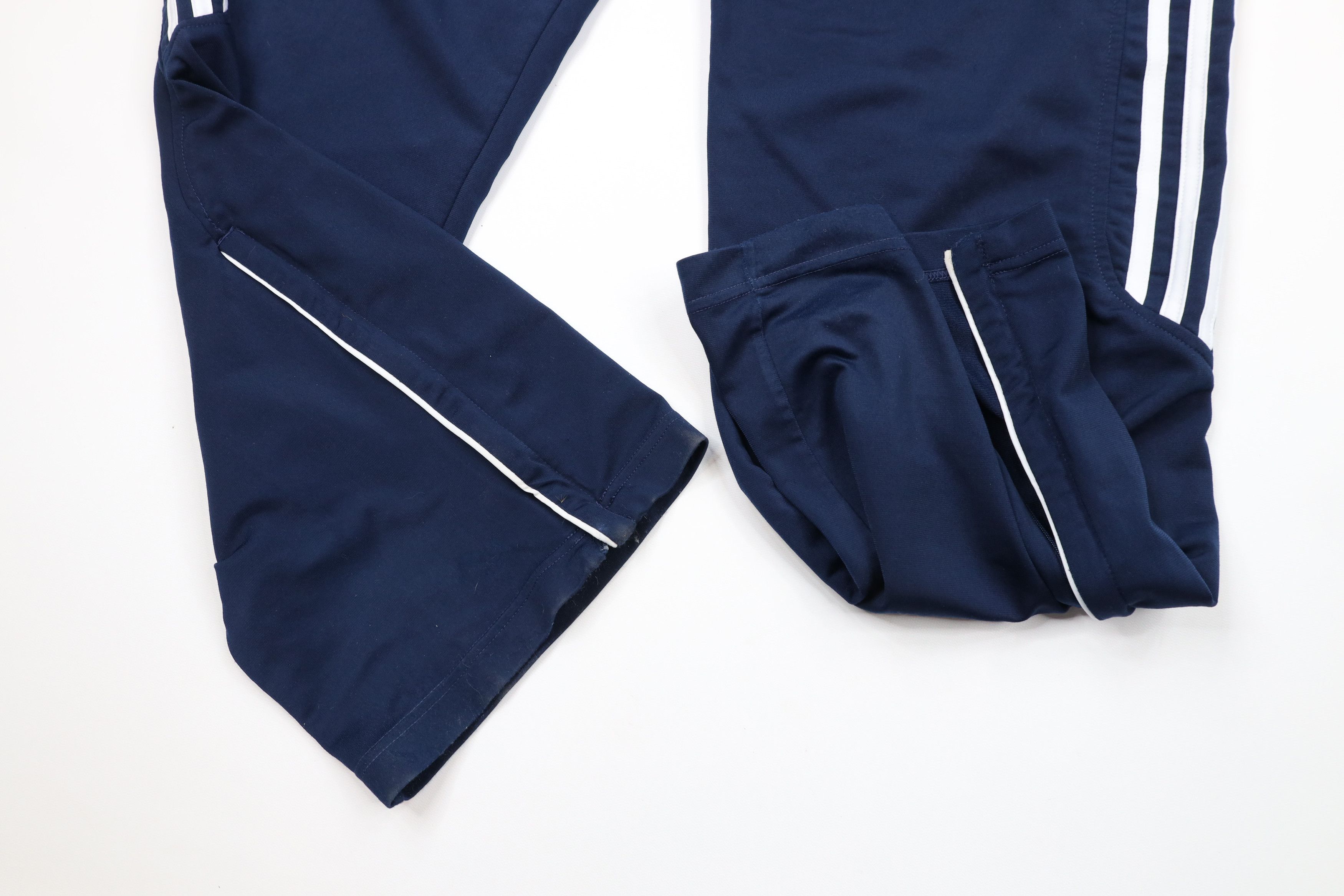 Adidas × Vintage Vintage Adidas Out Striped Wide Leg Sweatpants Pants Blue Size US 38 / EU 54 - 7 Thumbnail
