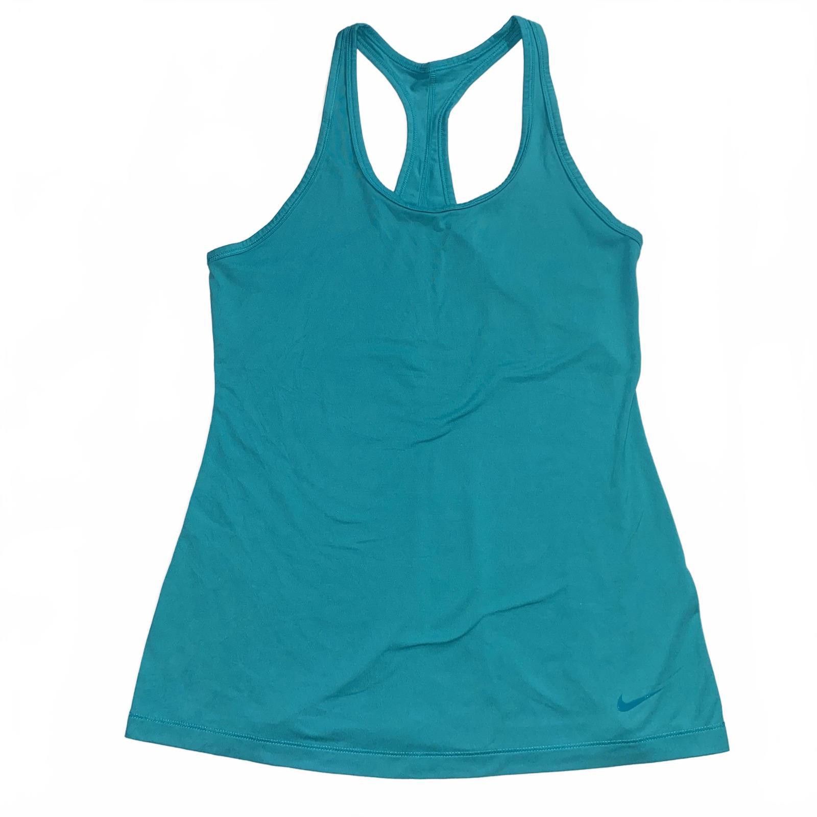 Nike Nike Teal Racerback Dri-Fit Tank Top M Y2K Gym Core Style Size M / US 6-8 / IT 42-44 - 1 Thumbnail