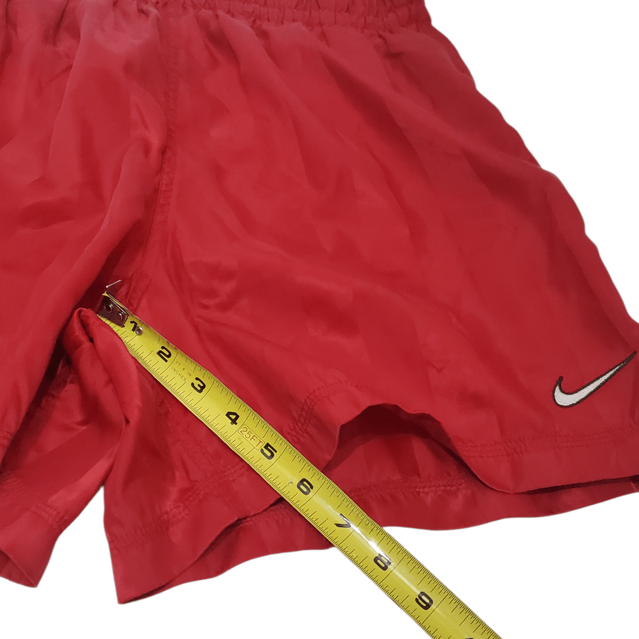 Nike 90s Nike Shorts/Swimming Trunks (Red) Size US 32 / EU 48 - 5 Thumbnail