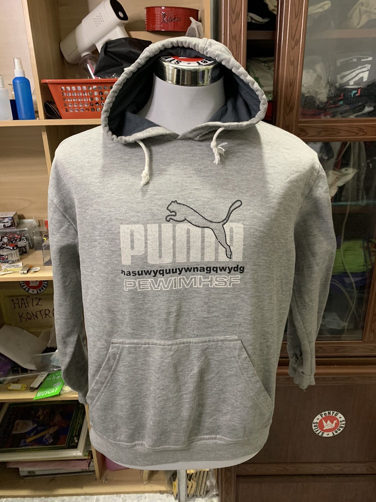 Market × Puma Puma Gray Hoodie Size XXL / US 16-18 / IT 52-54 - 1 Thumbnail