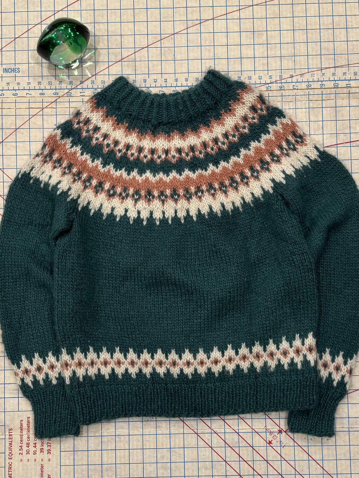 Vintage Vintage Hand Knit Icelandic Wool Sweater Fits Size Small Size US S / EU 44-46 / 1 - 2 Thumbnail