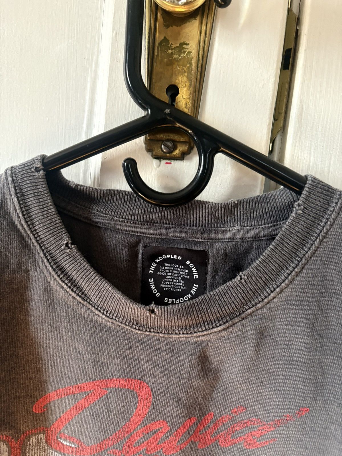 The Kooples × Vintage David bowie the kooples VTG tshirt single stitch size L Size US L / EU 52-54 / 3 - 4 Thumbnail