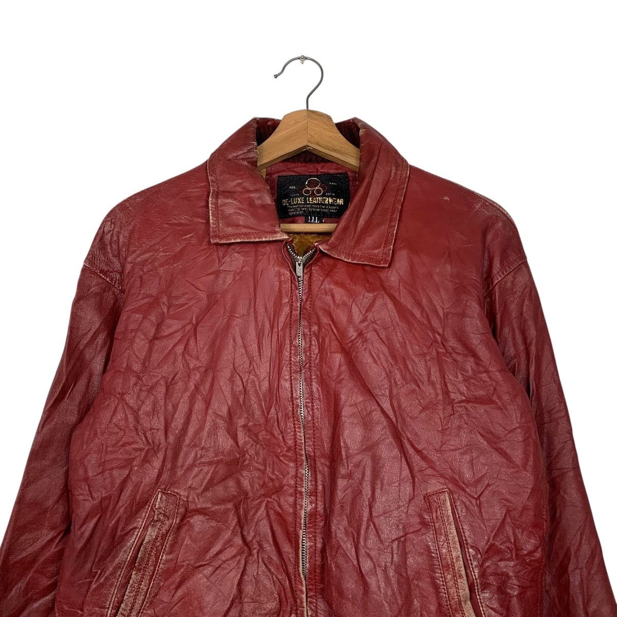 Japanese Brand Japanese Brand Deluxe Leather Jacket Size US M / EU 48-50 / 2 - 2 Thumbnail