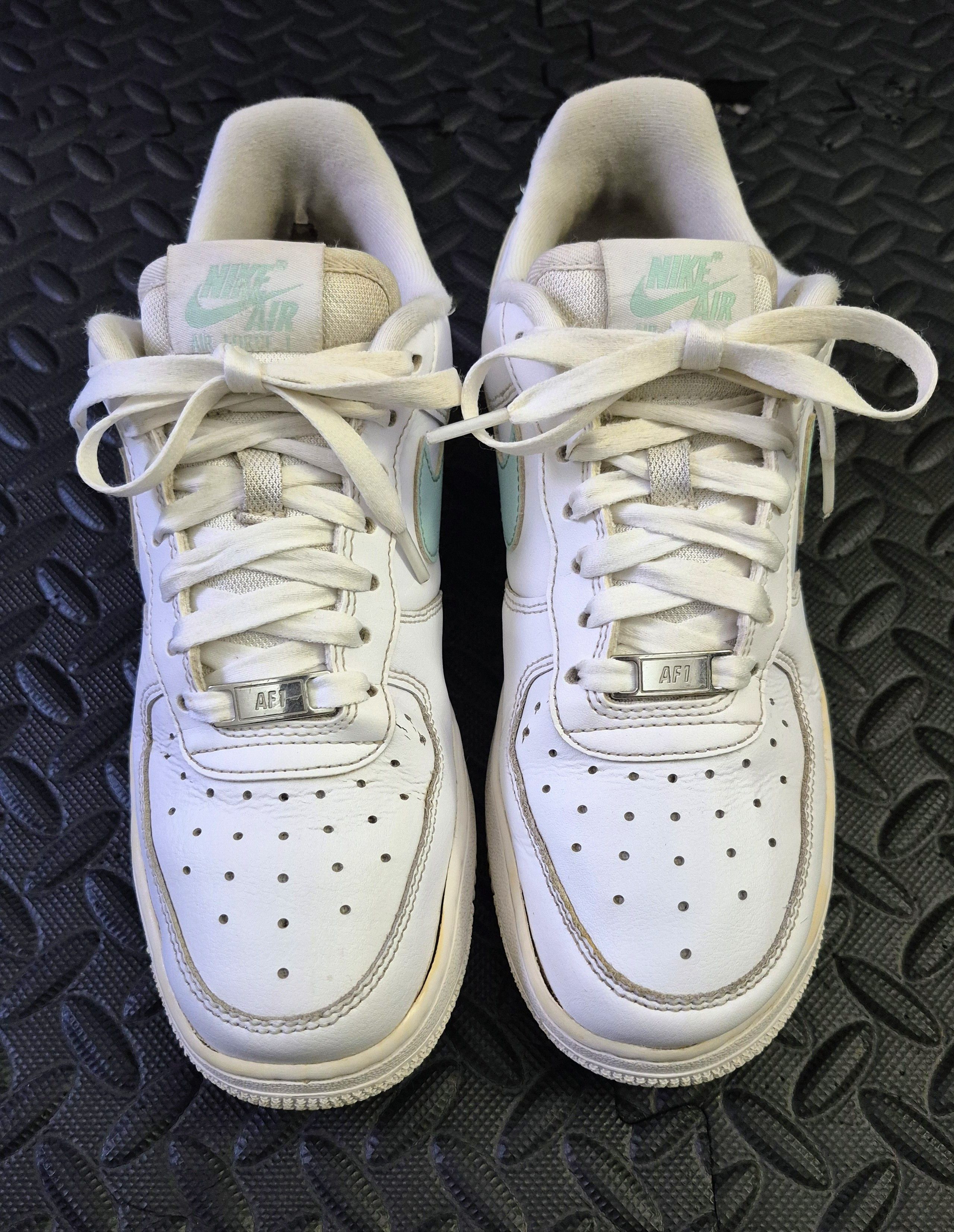 Nike Size 7.5 Women's- Nike Air Force 1 Low Jade Ice (DD8959-113) Size US 7.5 / IT 37.5 - 4 Thumbnail