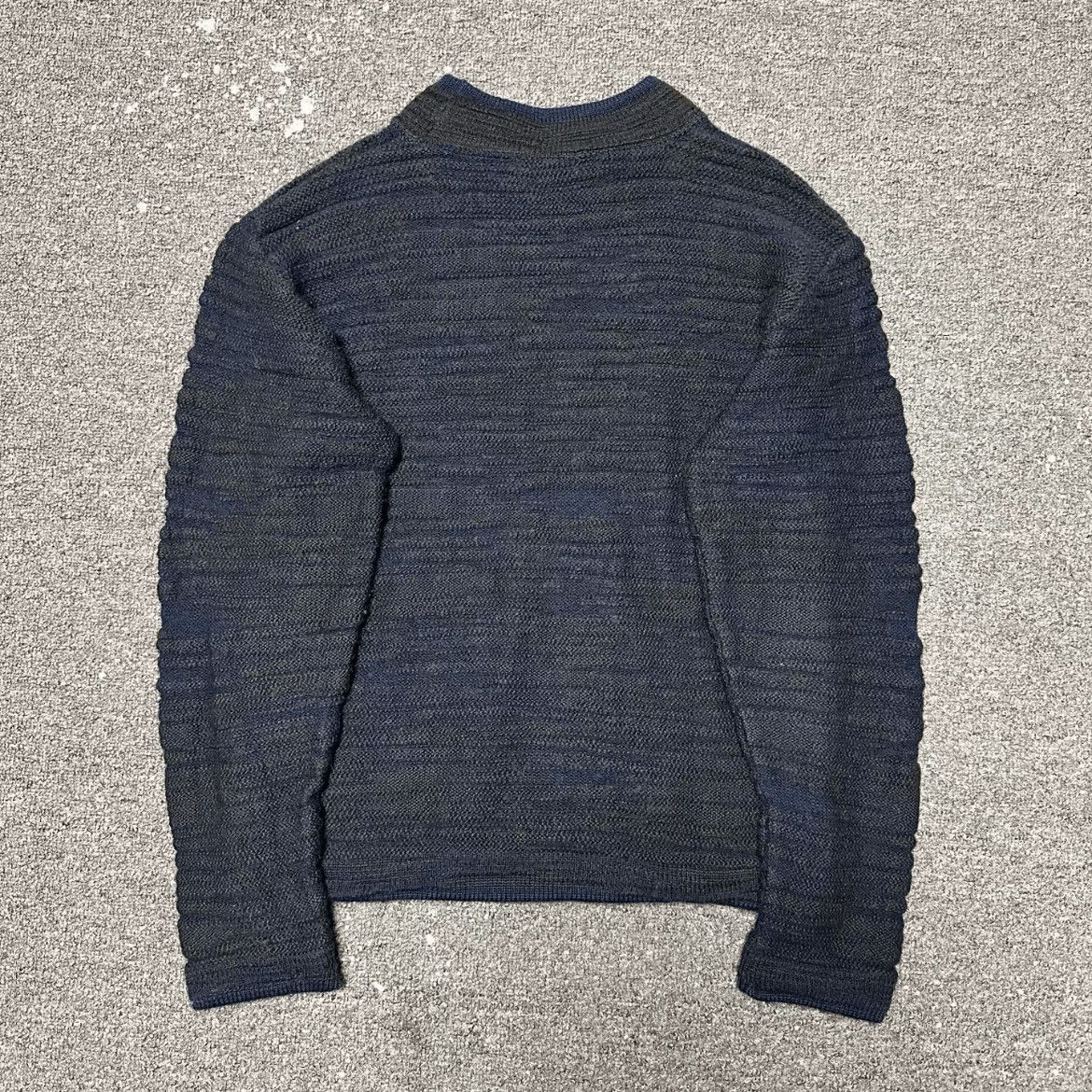 Issey Miyake Issey Miyake Issey Miyake Mix Woven Knitwear Sweater-2506 Size US M / EU 48-50 / 2 - 2 Thumbnail