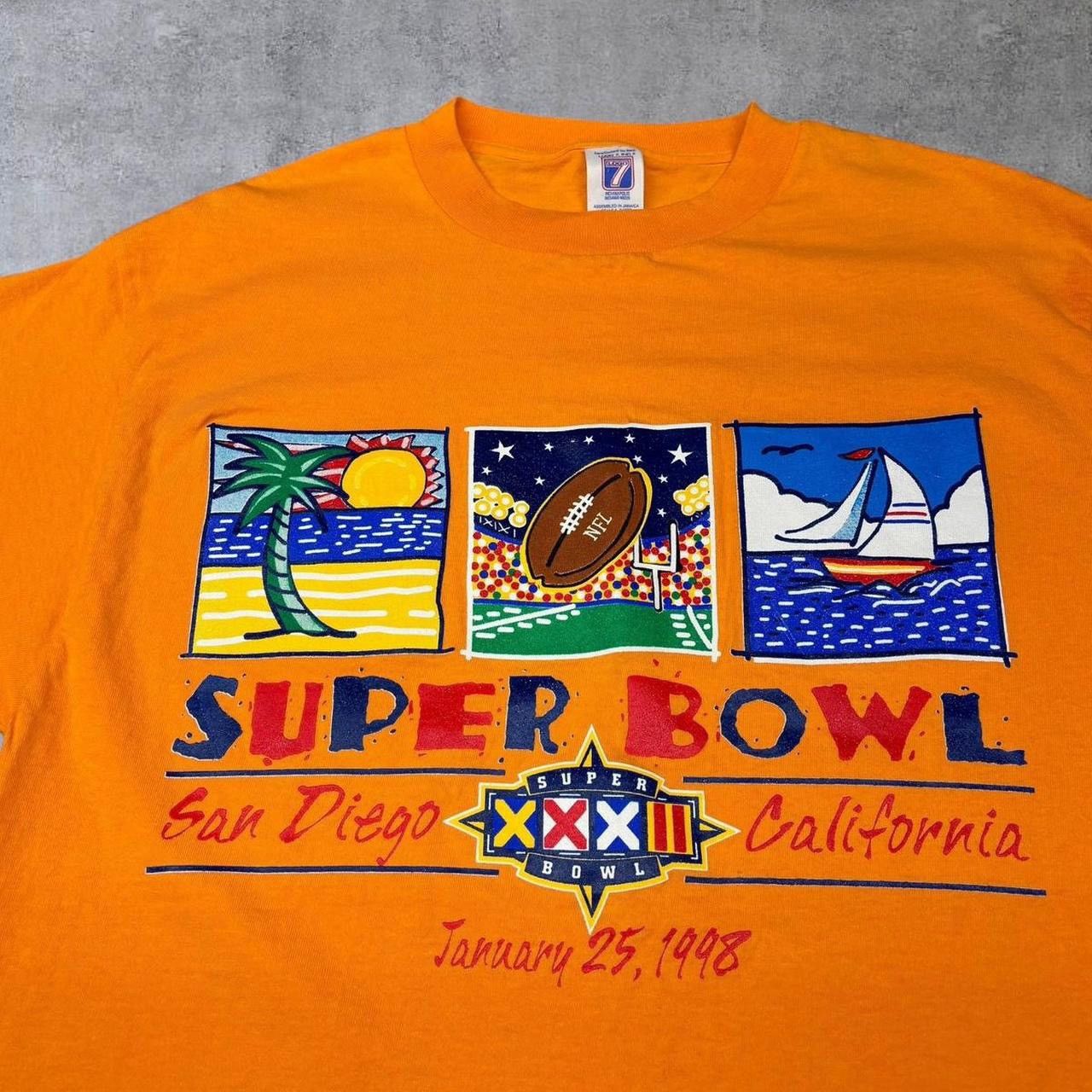 Logo 7 Vintage Super Bowl Tshirt Size US L / EU 52-54 / 3 - 2 Thumbnail