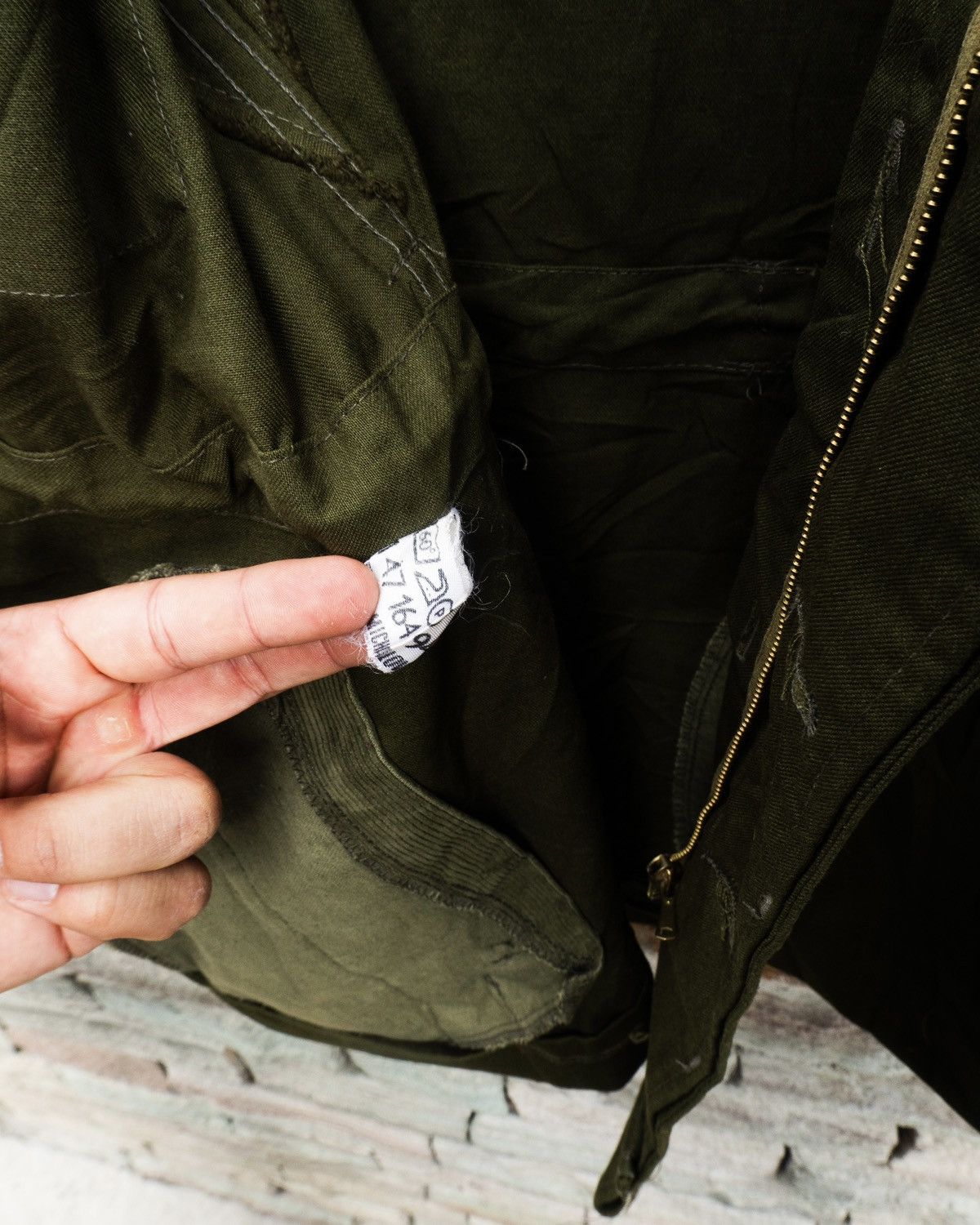 Vintage Eastern Bloc Field Jacket / Service Jacket Eastern Europe Size US L / EU 52-54 / 3 - 5 Thumbnail