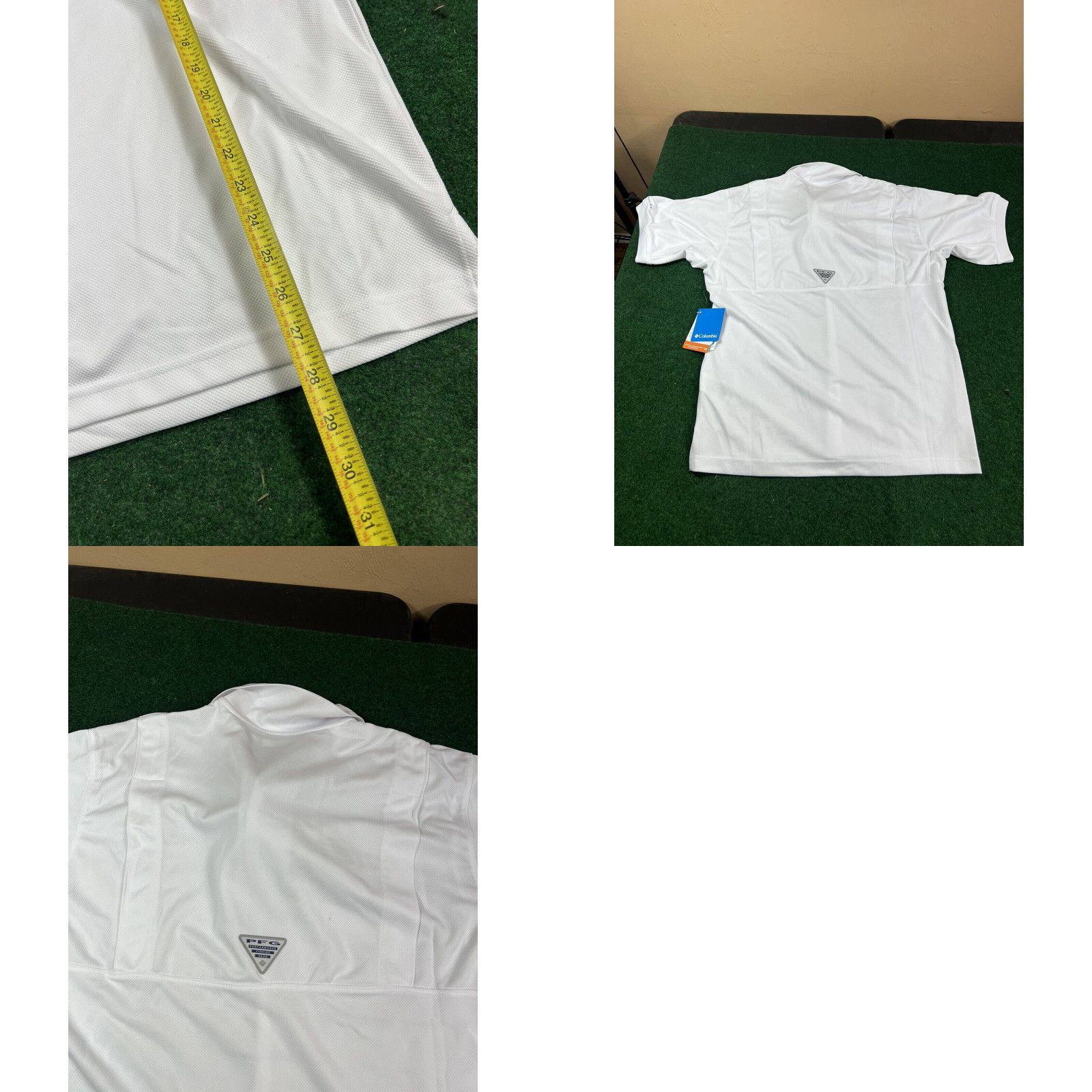 Vintage ECT Enviromental Consulting Technology Columbia PFG White Polo Shirt Sz Small Size US S / EU 44-46 / 1 - 8 Thumbnail