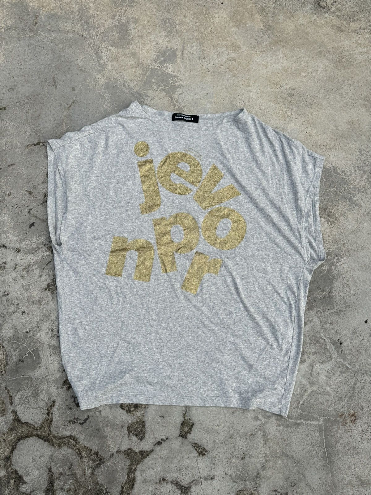 Designer × Issey Miyake × mercibeaucoup 🔥Rare🔥Mercibeaucoup Sleeveless Oversized T-shirt Size US L / EU 52-54 / 3 - 1 Thumbnail