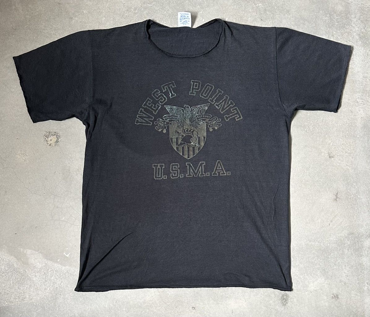 Jerzees VINTAGE WEST POINT USMA DIATRESSED TEE Size US M / EU 48-50 / 2 - 1 Thumbnail
