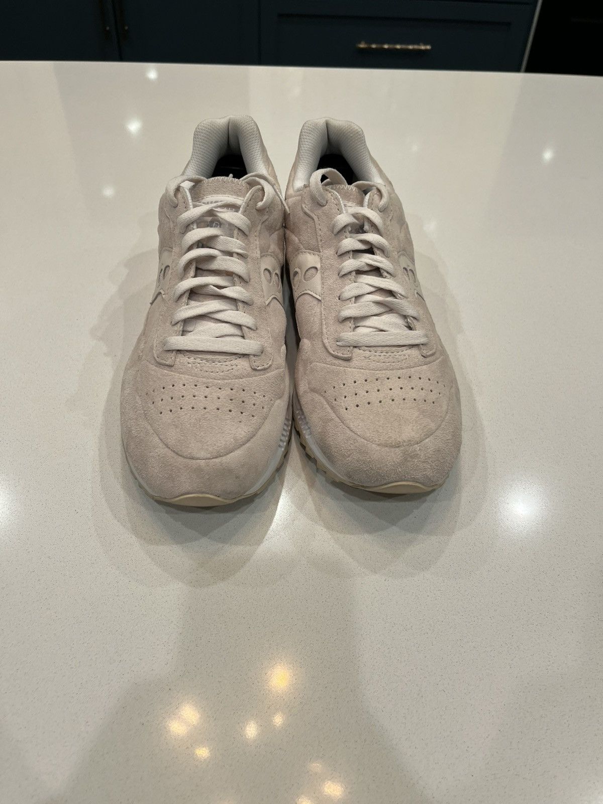 Saucony Saucony shadow 5000 “sueded off white” Size US 11.5 / EU 44-45 - 5 Thumbnail