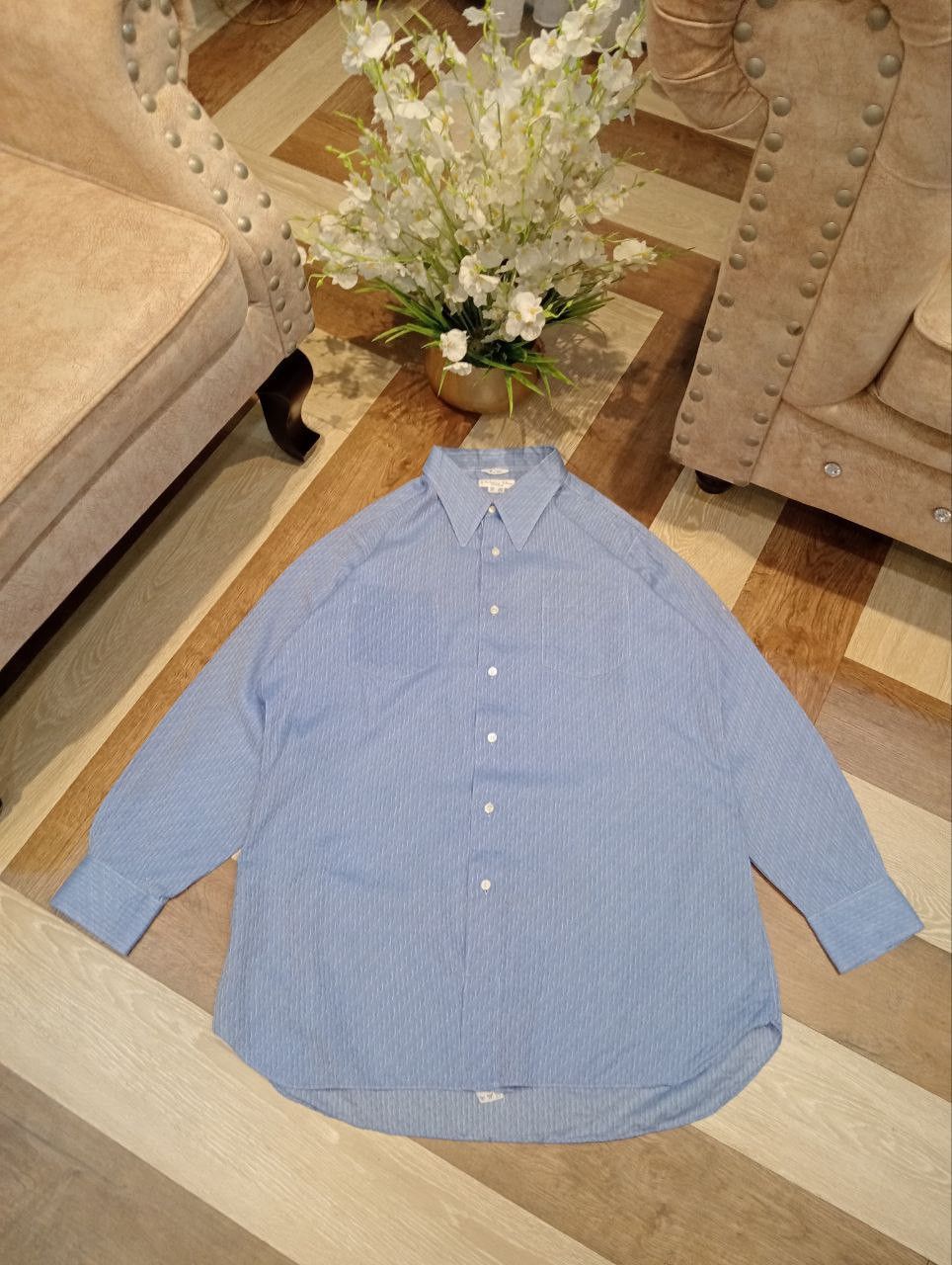 Christian Dior Monsieur CHRISTIAN DIOR MONSIEUR MONOGRAM L/S SHIRT Size US XL / EU 56 / 4 - 2 Thumbnail