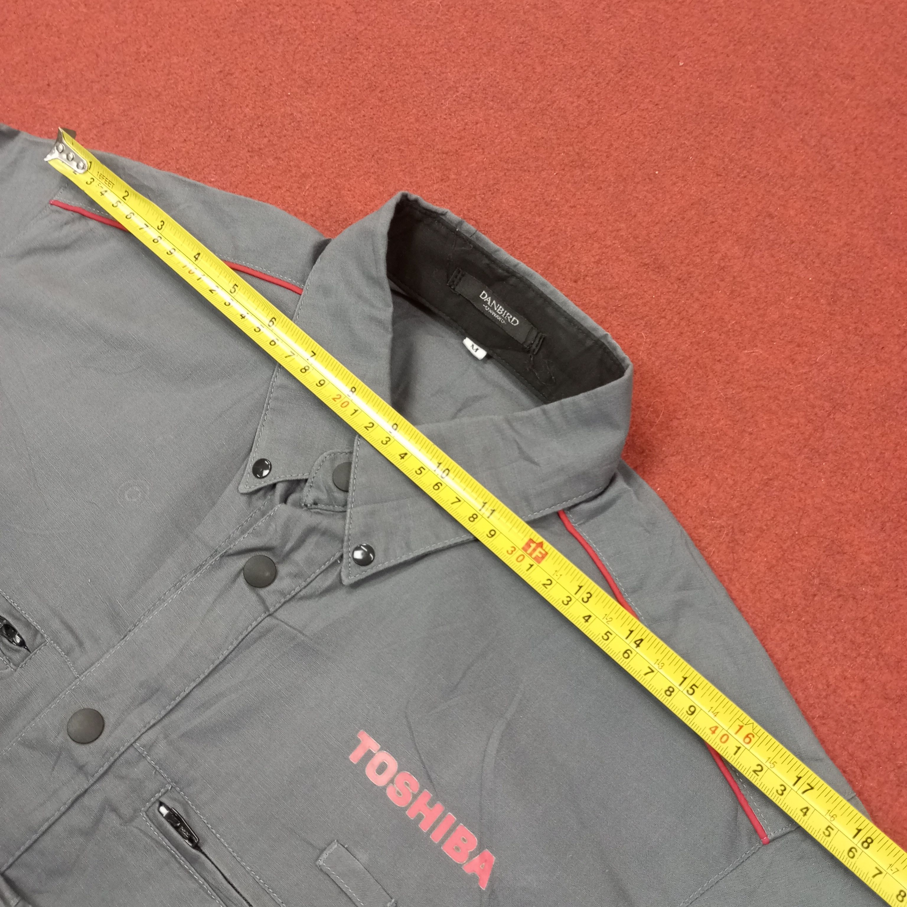 Vintage Toshiba Japanese Brand Workwear Uniform Shirt c223n38 Size US M / EU 48-50 / 2 - 8 Thumbnail