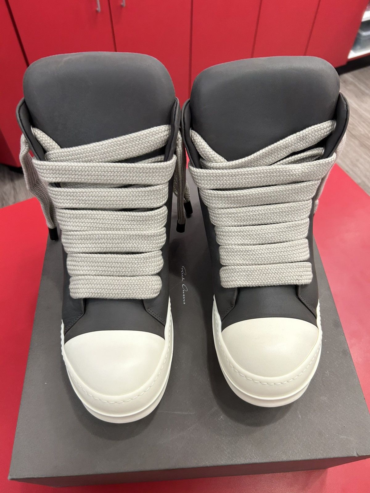 Rick Owens Rick Owens Jumbo Lace Padded Ramones Size US 10 / EU 43 - 5 Thumbnail