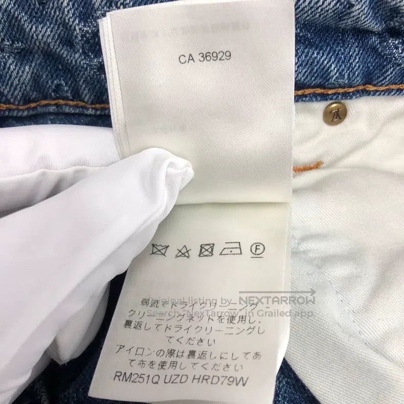 Louis Vuitton Louis Vuitton Old Flower Jeans Size US 29 - 7 Thumbnail