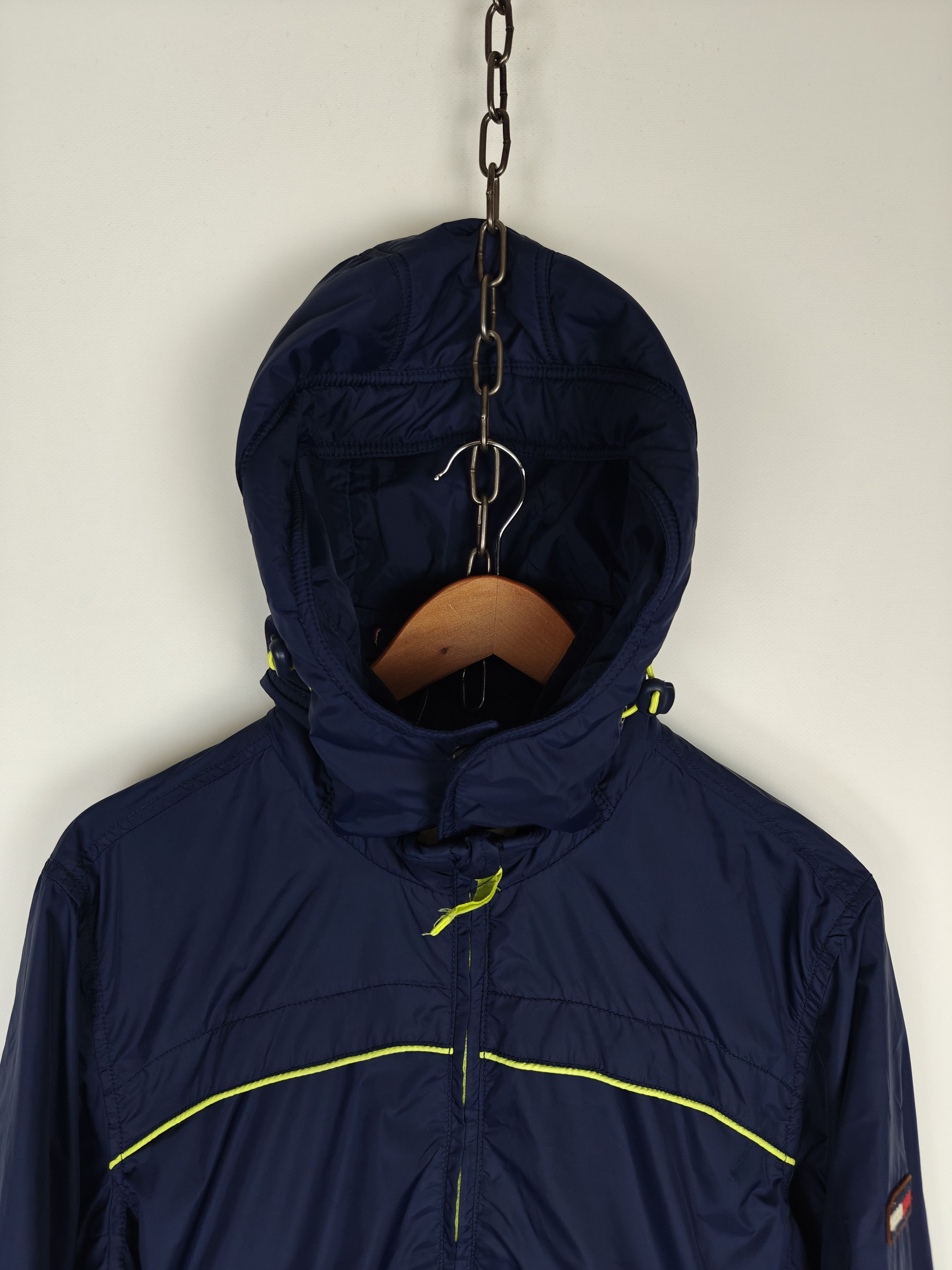 Tommy Hilfiger Tommy Hilfiger Denim Zip Jacket Hooded Blue size M Size US M / EU 48-50 / 2 - 2 Thumbnail