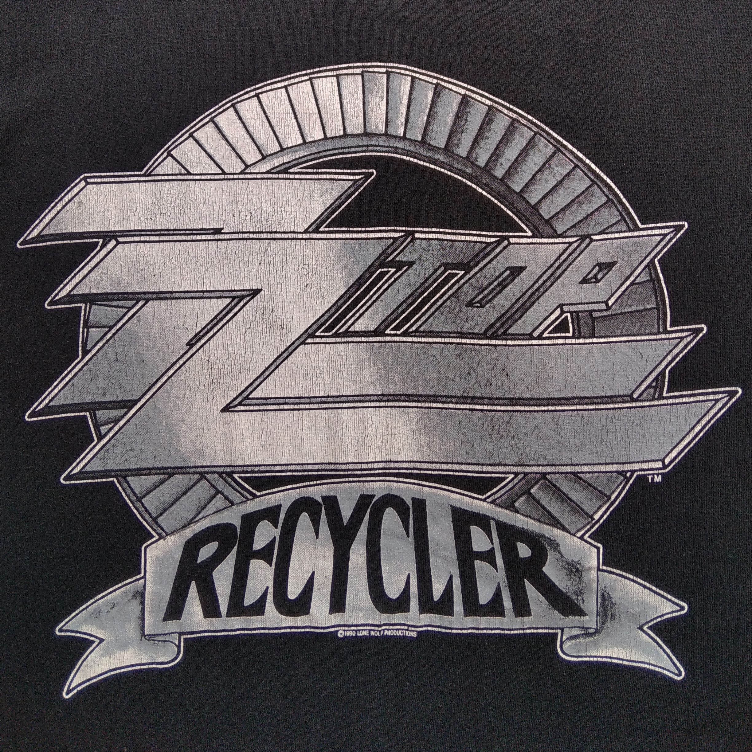 Band Tees Vintage Early 90's ZZ TOP Tour T-Shirt Copyright 1990 Size US M / EU 48-50 / 2 - 4 Thumbnail