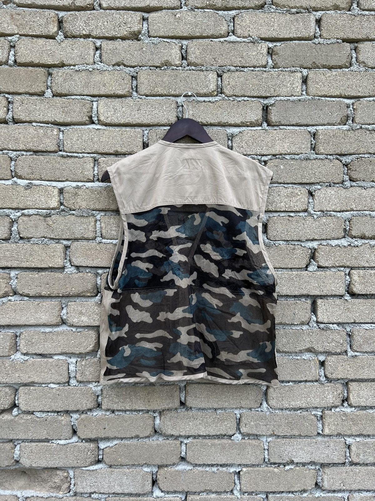 Japanese Brand Funnele Mountain Camo Vest Jacket Size US L / EU 52-54 / 3 - 6 Thumbnail
