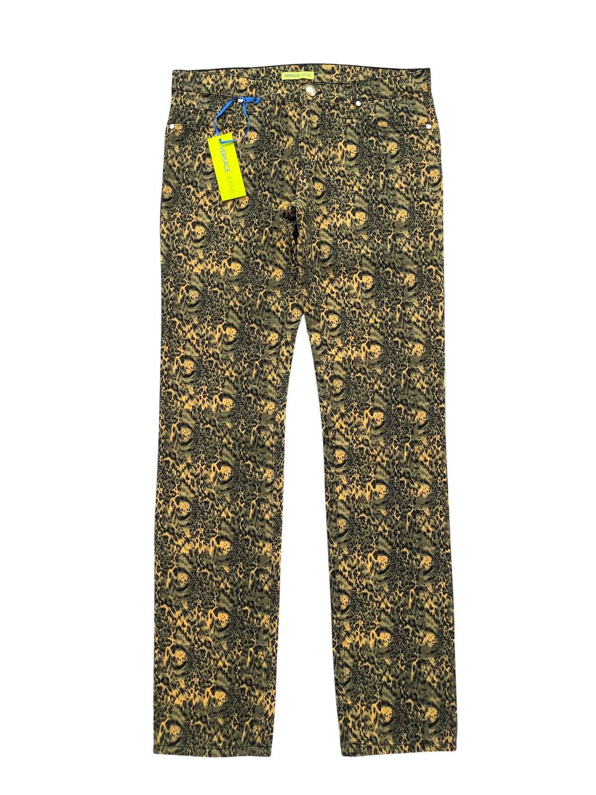 Versace Versace Jeans Couture Pants With An All-Over Leopard Print Size 30" / US 8 / IT 44 - 7 Thumbnail