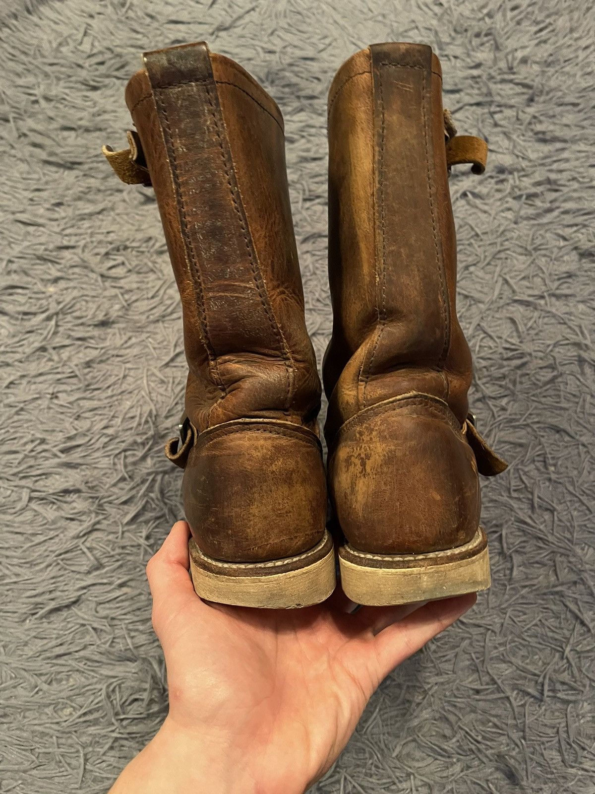 Red Wing 00s vintage real leather engineer boots 2971