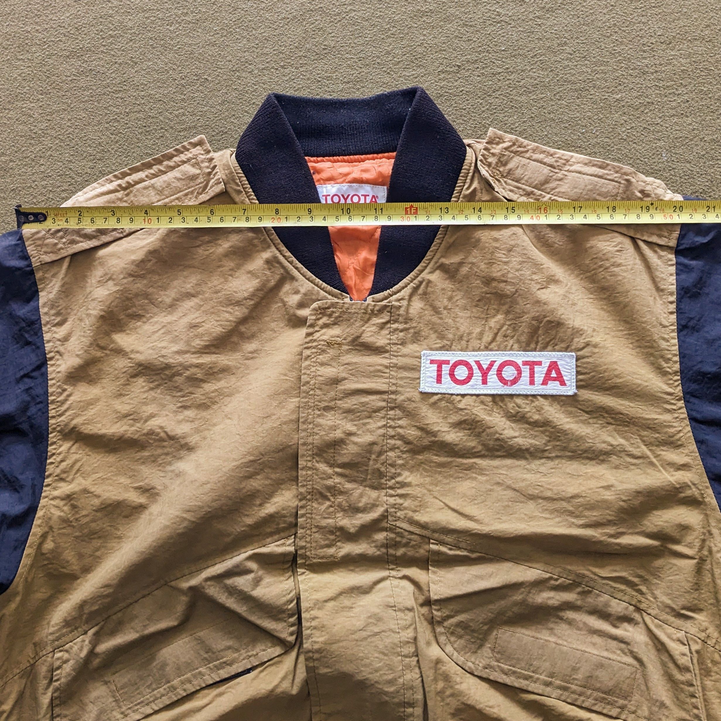 Other Vintage TOYOTA Motorsports Racing Bomber Jacket Size US L / EU 52-54 / 3 - 6 Thumbnail